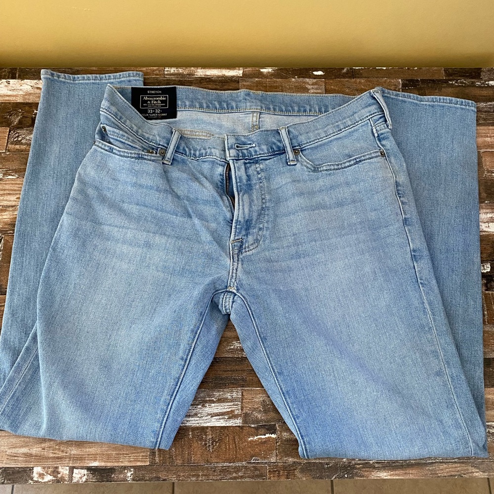 Abercrombie & Fitch Felix Super Skinny (mens jeans) 33x32
